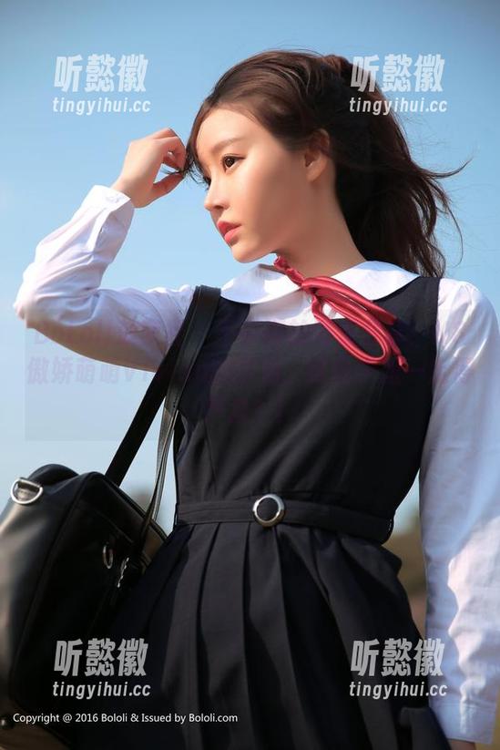 BoLoli菠萝社 - 不讲理的高清分享：K8傲娇萌萌Vivian的学姐，谁说学姐一定得严肃？！