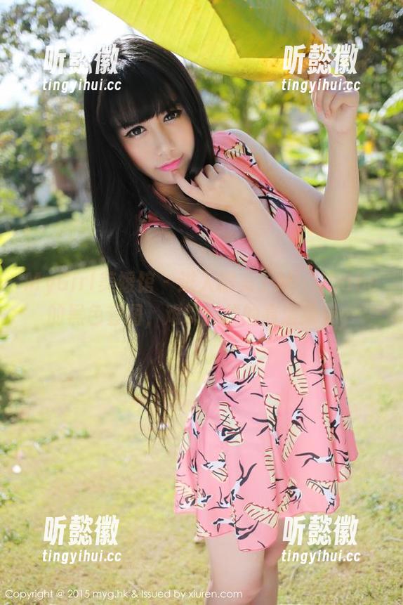 MyGirl美媛馆 - 进入糯美子MINIbabe的黑色套图，难以自拔的高清绘卷…