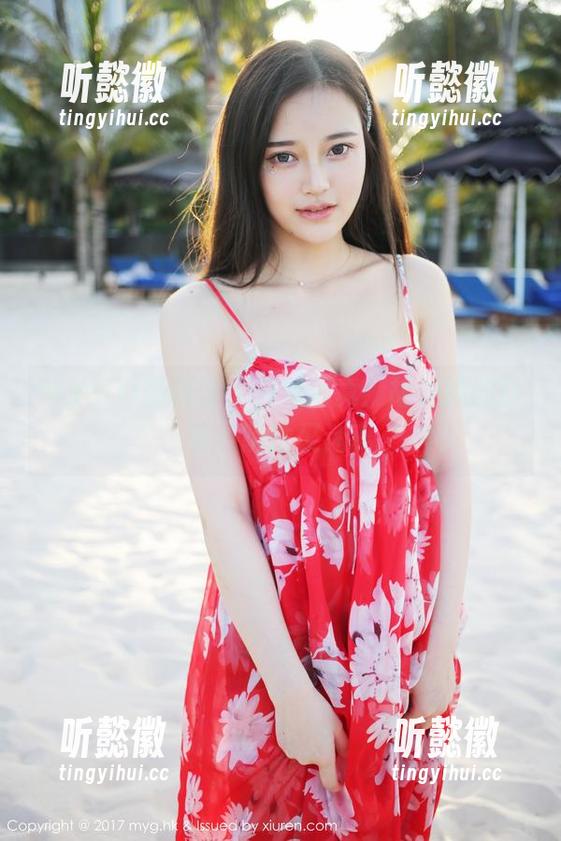 MyGirl美媛馆 - 白丝写真：胡润曦的日常，随性又迷离