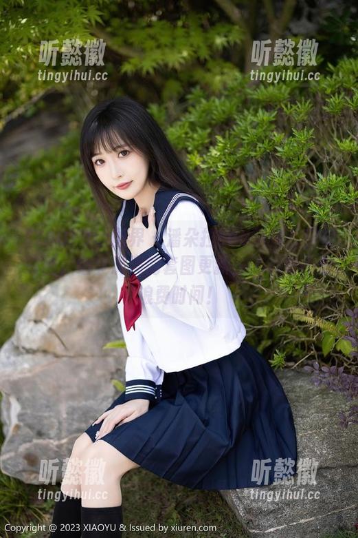 XIAOYU语画界 - 潘朵拉Laa新作：空姐的梗，细节满满的套图更新，飞行也不想浪费时间！